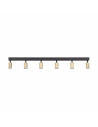Reflektor sufitowy 6 punktowy Top Gold 127cm złoty TK Lighting
