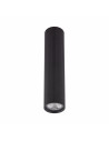 Lampa spot tuba ryflowana Tune 5,5cm H24cm czarna TK Lighting