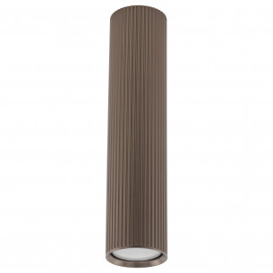 Lampa spot tuba ryflowana Tune 5,5cm H24cm brązowa TK Lighting
