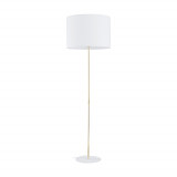 Lampa podłogowa z abażurem Umberto 160cm biały / złoty TK Lighting