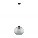 Lampa wisząca szklana Vibe 35cm grafitowa TK Lighting Lampa wisząca szklana Vibe 35cm grafitowa TK Lighting
