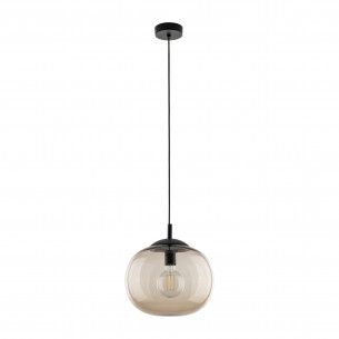 Lampa wisząca szklana Vibe 25cm topaz TK Lighting