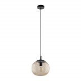 Lampa wisząca szklana Vibe 30cm topaz TK Lighting