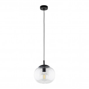 Lampa wisząca szklana Vibe 25cm przezroczysta TK Lighting