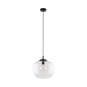 Lampa wisząca szklana Vibe 35cm przezroczysta TK Lighting