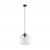 Lampa wisząca szklana Vibe 35cm przezroczysta TK Lighting