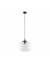 Lampa wisząca szklana Vibe 35cm przezroczysta TK Lighting
