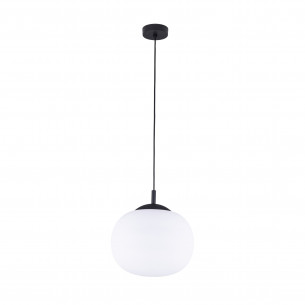 Lampa wisząca szklana Vibe 35cm biała TK Lighting