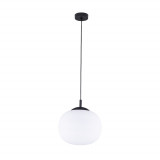 Lampa wisząca szklana Vibe 35cm biała TK Lighting