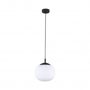 Lampa wisząca szklana Vibe 25cm biała TK Lighting