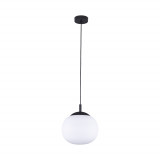 Lampa wisząca szklana Vibe 25cm biała TK Lighting