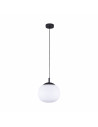 Lampa wisząca szklana Vibe 25cm biała TK Lighting
