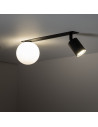 Reflektor sufitowy podtynkowy Vox II biało-czarny TK Lighting