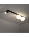 Reflektor sufitowy podtynkowy Vox III biało-czarny TK Lighting