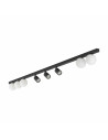 Reflektor sufitowy 8 punktowy Vox biało-czarny TK Lighting