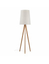 Lampa na trójnogu drewnianym z lnianym kloszem Walz 175cm TK Lighting