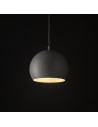 Lampa wisząca kula metalowa Zoe 17cm beżowa TK Lighting