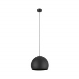 Lampa wisząca kula metalowa Zoe 27cm czarna TK Lighting