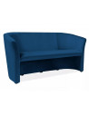 Sofa 3-osobowa welurowa TM-3 Velvet 160cm granatowa Signal