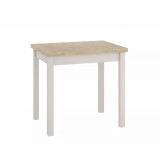 Stół kwadratowy rozkładany Flip 60x80cm dąb cremona torro / kaszmir Signal