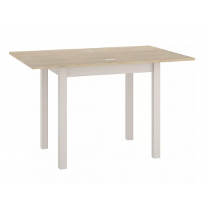 Stół kwadratowy rozkładany Flip 80x80cm dąb cremona torro / kaszmir Signal