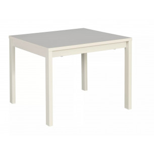 Stolik kawowy kwadratowy Frost 50x50cm off white Signal