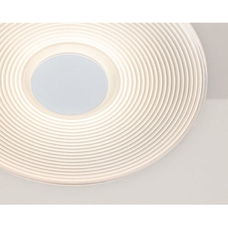Vinyl 3 LED white pendant lamp with 3 lights Altavola