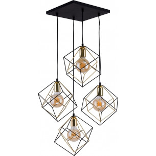 Alambre IV black wire pendant lamp TK Lighting