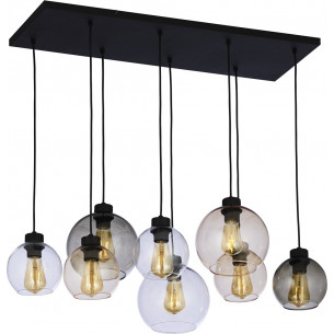 Cubus VIII black glass balls pendant lamp TK Lighting