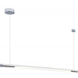 Lampa wisząca podłużna liniowa Organic LED 100cm chrom MaxLight