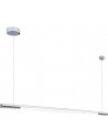 Lampa wisząca podłużna liniowa Organic LED 100cm chrom MaxLight