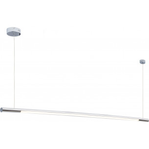 Lampa wisząca podłużna liniowa Organic LED 150cm chrom MaxLight