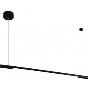 Lampa wisząca podłużna liniowa ściemniana Organic LED 100cm czarna MaxLight