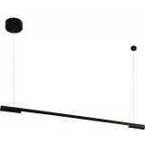 Lampa wisząca podłużna liniowa ściemniana Organic LED 100cm czarna MaxLight
