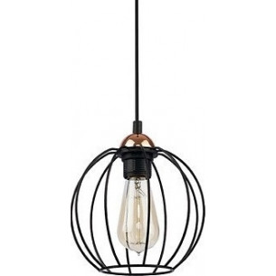 Galaxy II black wire pendant lamp TK Lighting