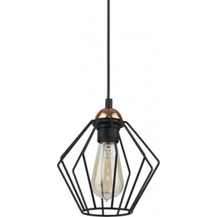 Galaxy III black wire pendant lamp TK Lighting