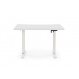 Biurko z regulacji wysokości B54 120x60cm białe Halmar