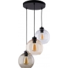 Designerska Lampa wisząca szklane kule Cubus III Multikolor TK Lighting do salonu i sypialni.