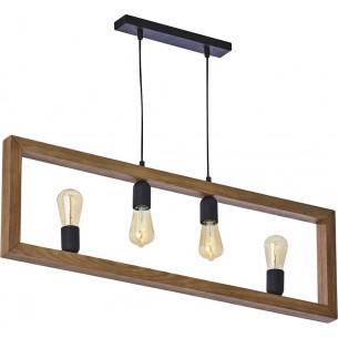 Metro pine wooden pendant lamp TK Lighting