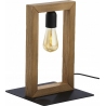 Metro pine wooden table lamp TK Lighting
