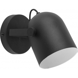 Spectra black industrial wall lamp TK Lighting