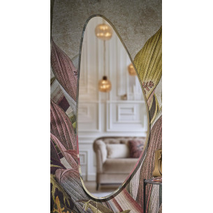 Lustro ścienne łezka bez ramy Serenity 120x50cm Halmar