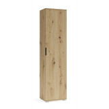 Szafa do przedpokoju / słupek Clif SL-50 dąb artisan Halmar
