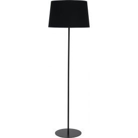 Maja 45 black floor lamp with shade TK Lighting