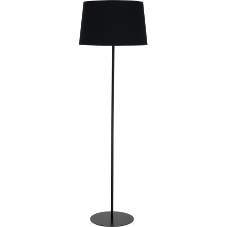 Stylowa Lampa podłogowa z abażurem Maja 45 Czarna TK Lighting do salonu i sypialni.