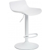 Bar One white adjustable bar stool Simplet
