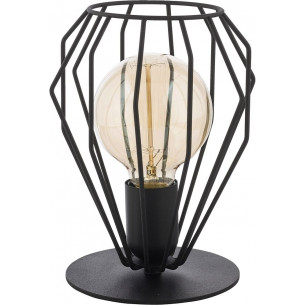 Brylant 18 black wire table lamp TK Lighting