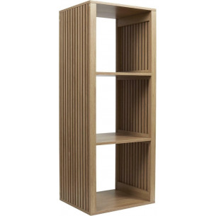 Regał stojący z lamelami Klaus 99x31cm naturalny Intesi