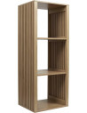 Regał stojący z lamelami Klaus 99x31cm naturalny Intesi