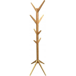 Wieszak stojący drzewko na ubrania Tree 177,5cm naturalny Intesi